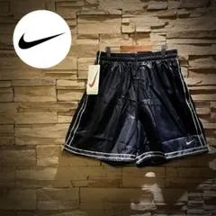 【デッドストック】90s'銀タグ/NIKE/ナイロンショートパンツ/L