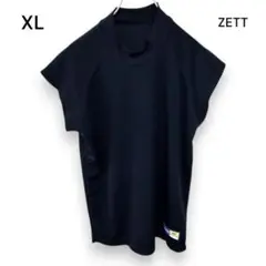 メンズ【ゼット】野球 ノースリーブアンダーシャツ XL 紺 春夏秋冬KU274
