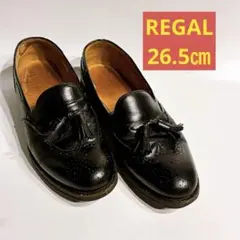 ❤️REGAL❤️タッセルローファー 黒 26.5cm 本革