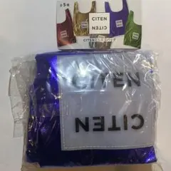 CITEN シテン ミニエコバッグ ブルー C-pla限定