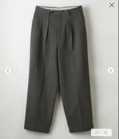 ＜Steven Alan＞ クッキークロス インツープリーツ トラウザーズ