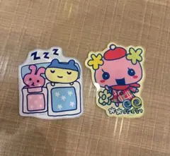 たまごっち ランダムステッカー(アクリル) やんぐまめっち ふらわっち セット