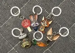 ズートピア　めじるしアクセサリー　6種類コンプセット②