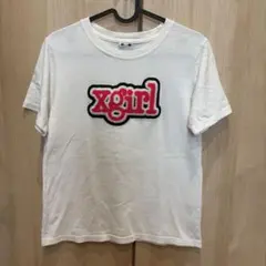xgirl ロゴプリント Tシャツ ホワイトのサムネイル