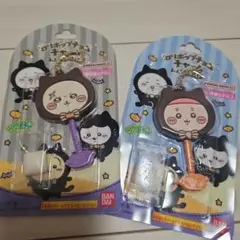 ロリポップチョコチャーム　みんなで黒猫　　モモンガ&古本屋セット
