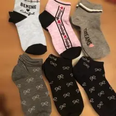 新品女の子ソックス19から２４センチ