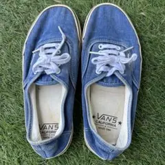 VANS Authentic デニム スニーカー 26cm ヴィンテージ古着