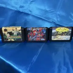 メガドライブ 3本 セット ストライダー飛竜 ポピュラス