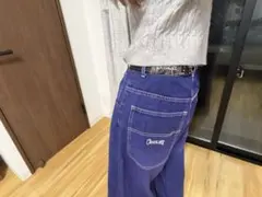 BLEES U ブレスユーバギーデニムM