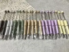 20本 カスタムボールペン　ビーズボールペン　新品 ハンドメイド