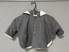 【美品】bebe グレー フード付きコート