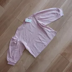 ピンク 長袖カットソー　120 新品未使用　タグ付き