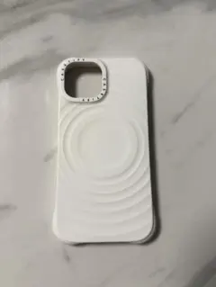 CASETiFY ウェーブ シリコンケース ホワイトiPhone13