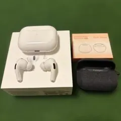 【美品】AirPods Pro 第2世代 A2698 spigenケース付き
