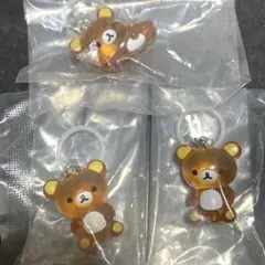 リラックマ Rilakkuma クリアマスコットチャーム めじるしアクセサリー