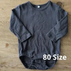 グレー 80サイズ ロンパース