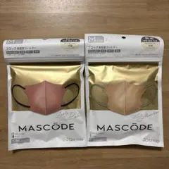 新品 MASCODE ダスティピンク＆ホワイトモカ Mサイズのサムネイル