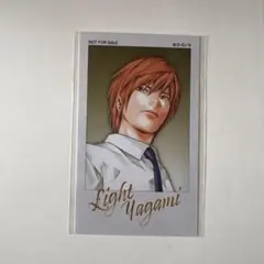 DEATHNOTE デスノート くじ引き堂 夜神月 特製ミニブロマイド