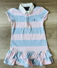 Ralph Lauren ストライプワンピース 3/3T