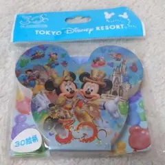 東京ディズニーリゾート ミッキー型メモ用紙 30枚