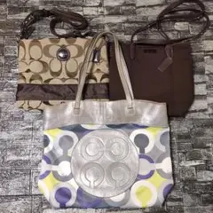 COACH　バック3点セット