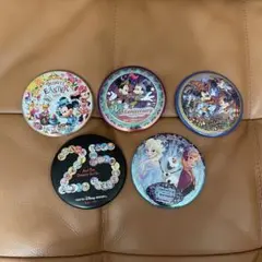 ディズニー 東京ディズニーリゾート 缶バッジ 5個 まとめ売り