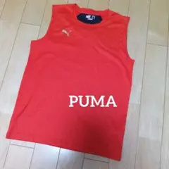 PUMAプーマ／トレーニング　ウェア　タンクトップ　レッド　М