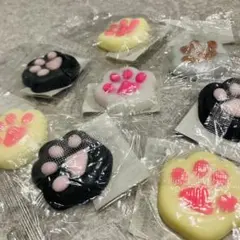 ぷにぷに肉球スクイーズ 7個セット まとめ売り 猫犬　プニプニ　ぷにゃぷにゃ