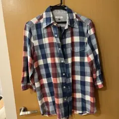 AIGLE メンズ　七分袖シャツ