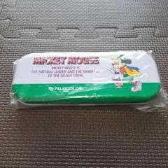 昭和レトロ 企業物 ミッキーマウス 缶ペンケース ヴィンテージ