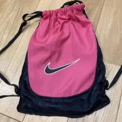 希少 NIKE ナイキ ナップサック ピンク y2k 00s テック