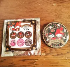 メロクロ　缶バッジ