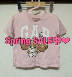 babyGAP ピンク Tシャツ 105㎝ 半袖 パウパト スカイ