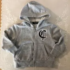 コムサ イズム男児90 グレーパーカー