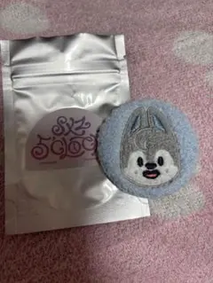 StrayKids　ペンミ　5'clock　缶バッジ ウルフチャン バンチャン②