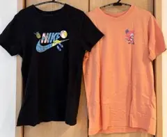 【美品】NIKE ナイキ レディース Tシャツ 2枚セット sのサムネイル