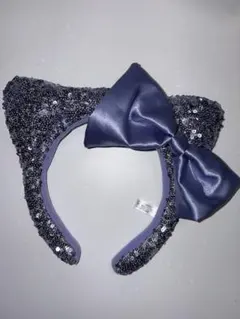 usj カチューシャハローキティースパンコール紫