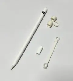 【動作確認済】美品 Apple Pencil 第1世代 コネクタ、ストラップ付き