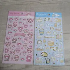 ◆新品◆匿名配送◆【サンリオ】シナモロール＆マイメロロリータ シール セット