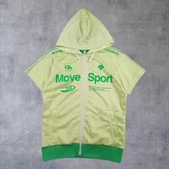 デサント MOVE SPORT フルジップ トラックジャケット パーカー L