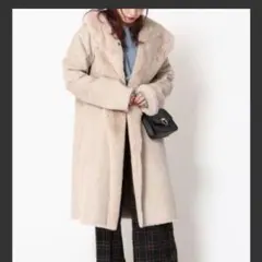 未使用★エコファーコート