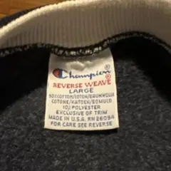 90s刺繍タグ vintage Champion reverseweave