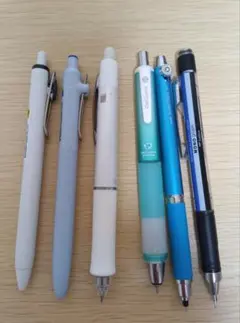 シャープペン４本とゲルボールペン2本まとめ売り