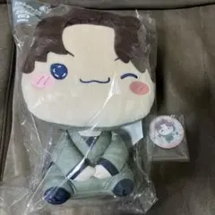 忍たま　フリューくじ　桜もちぴこ　ラストゲット賞　山田利吉　缶バッジ　セット