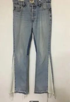 ギャラリーデプト levis リーバイス リメイク １点物 フレア デニムのサムネイル
