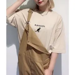 WEGO カンゴール刺繍Ｔシャツ ベージュ 【L】 ゆったり カットソー 春夏