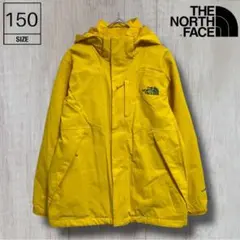 THE NORTH FACE　マウンテンパーカー　キッズ150　ハイベント　黄色