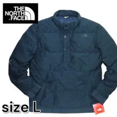 お値下げ可☆THE NORTH FACE ダウン　プルオーバー　550フィル　青