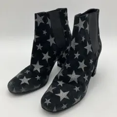 SAINT LAURENT PARIS スター スエード サイドゴアブーツ 38のサムネイル