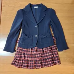 a.v.v アーヴェヴェ　キッズ　フォーマル 130 チェック